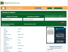 Tablet Screenshot of indexempregos.com